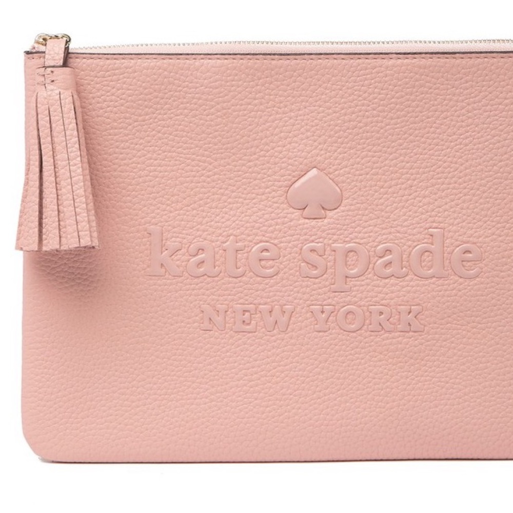 kate spade • Sienne Logo Large Tassel Pouch